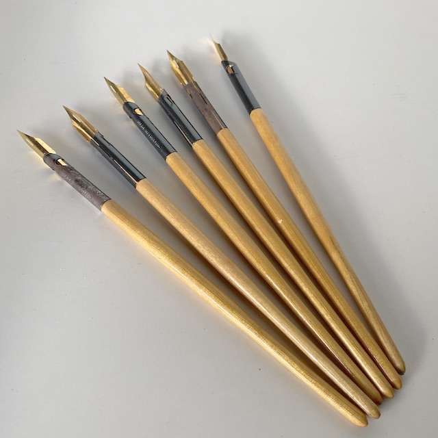 PEN, Calligraphy (Bone Coloured Handle)